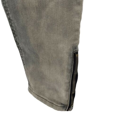 Urban outfitters BDG Smoky Gray Acid Wash Mid Rise Ankle Jeans Size 23 - Picture 4 of 7